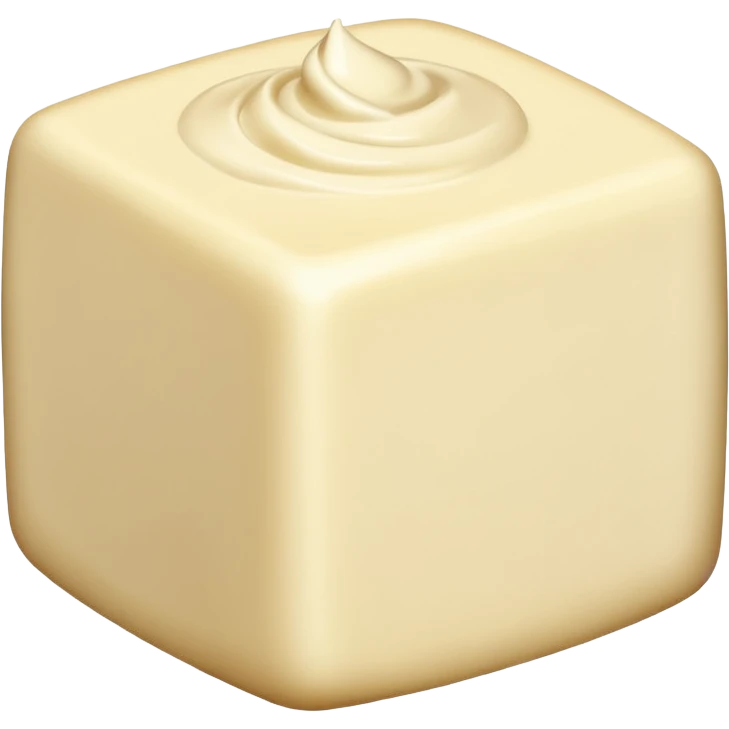 Chocolate blanco emoji