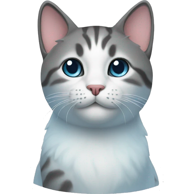Cat ice emoji