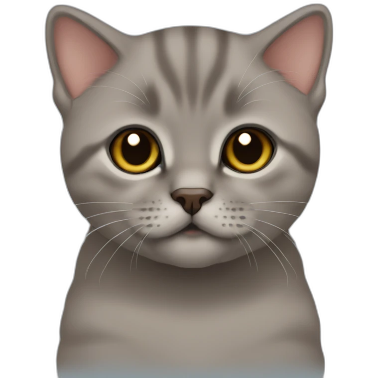 brown britishshorthairkitten emoji