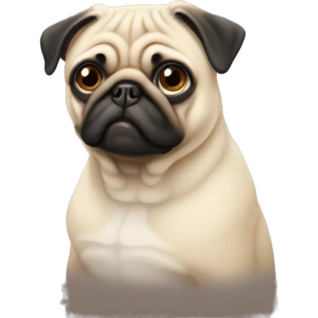 Pug emoji