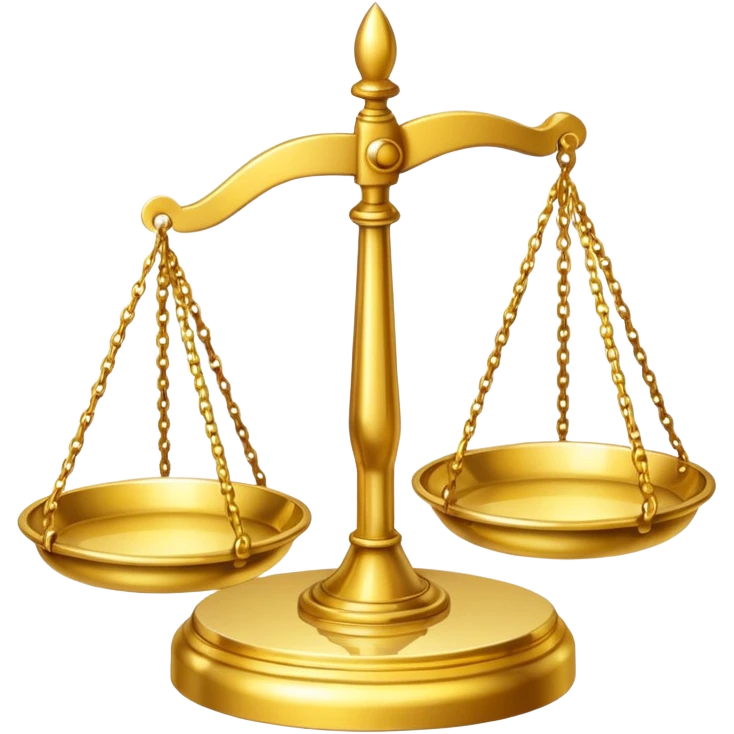 give me a gold scale emoji