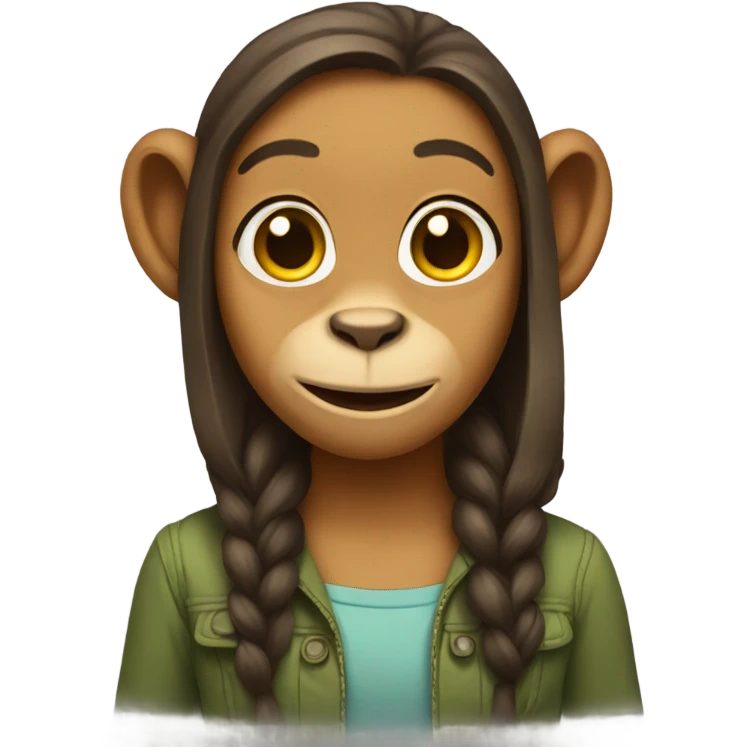 Monkey named Kaylee emoji