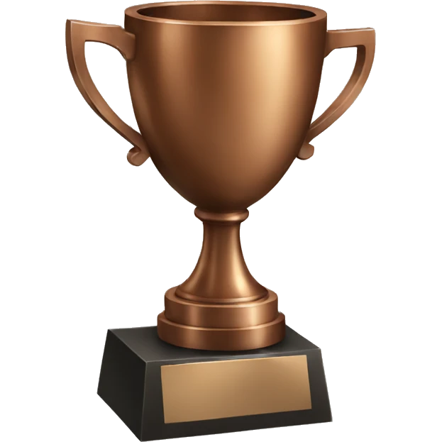 bronze trophy emoji