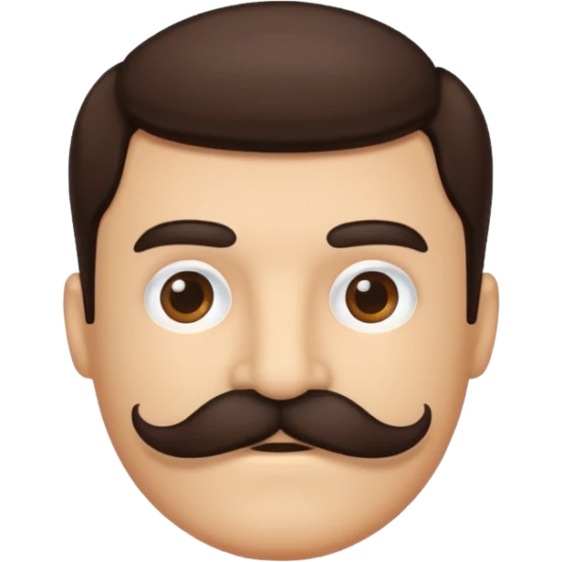 Mustache emoji