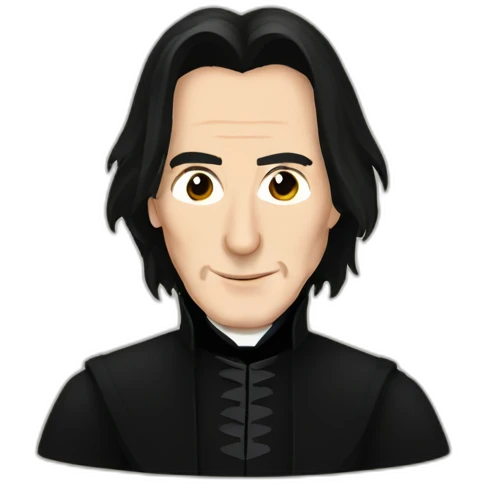 elegant severus snape alan rickman emoji