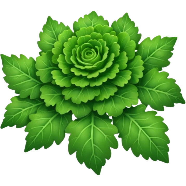 frisee leaves emoji
