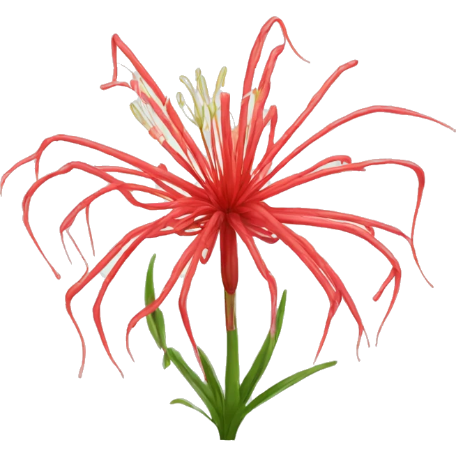 Red spider lily emoji