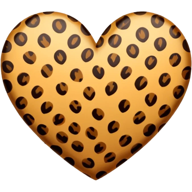 Heart lepord emoji