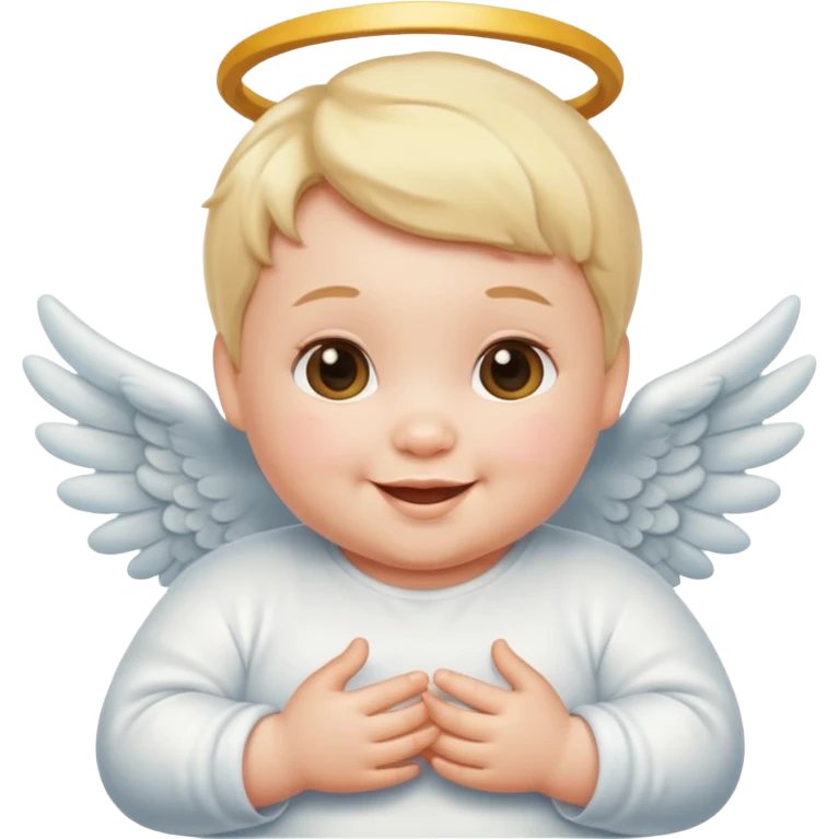 little baby angel emoji