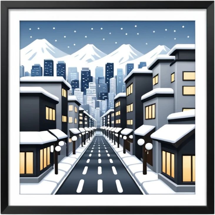 winter tokyo round picture emoji