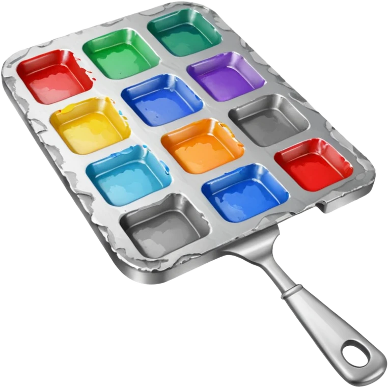 Palette paint knife, only knife emoji