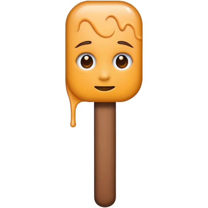 Veiny stick skin color emoji