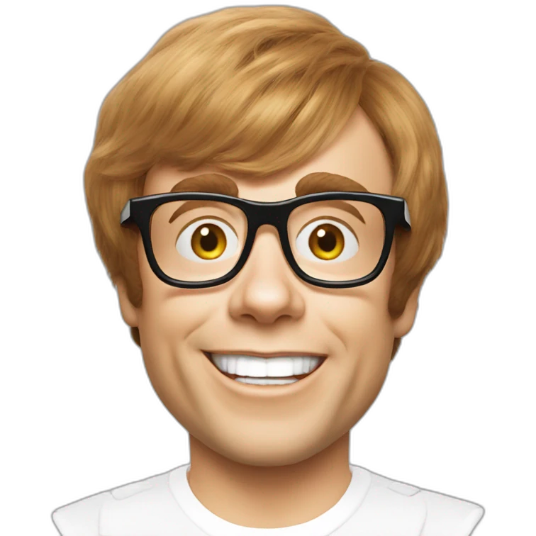 austin powers yeah baby emoji