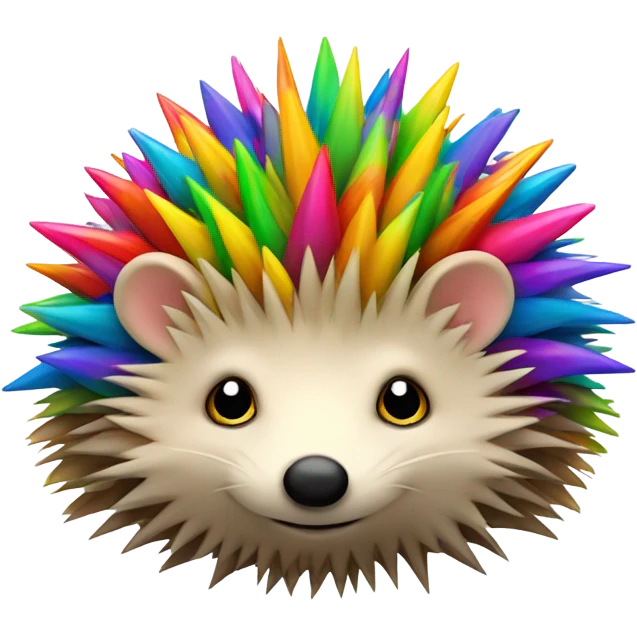 Gay hedgehog emoji