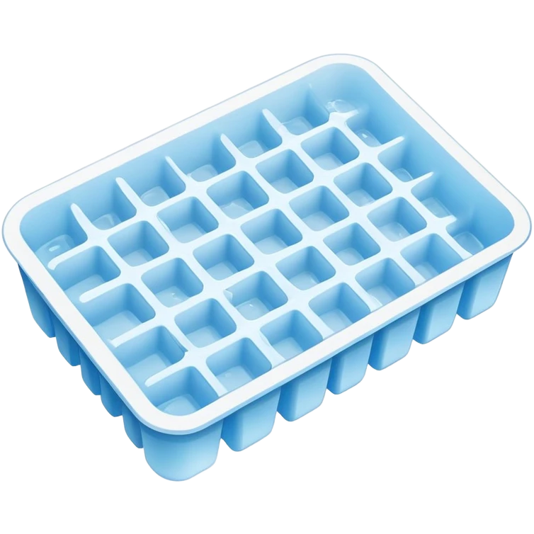 Ice cube tray emoji