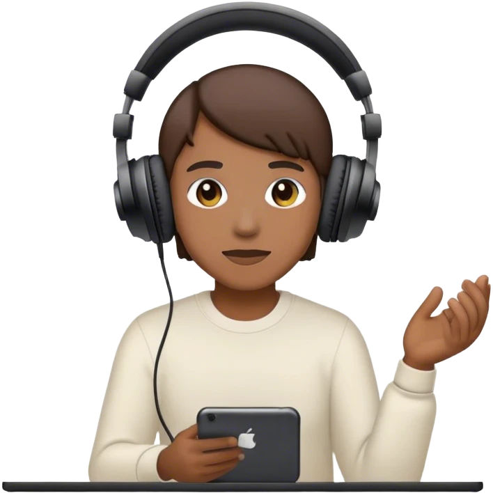 Night time podcast emoji