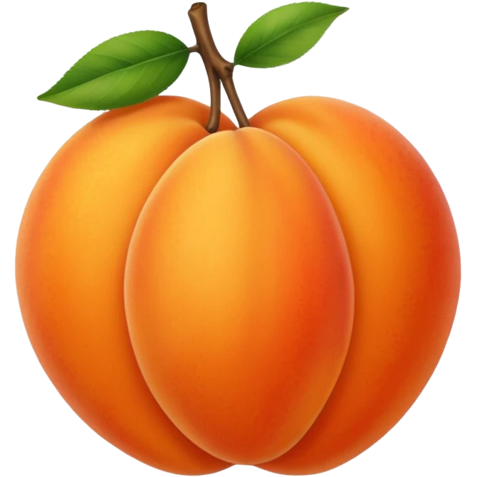 apricot emoji