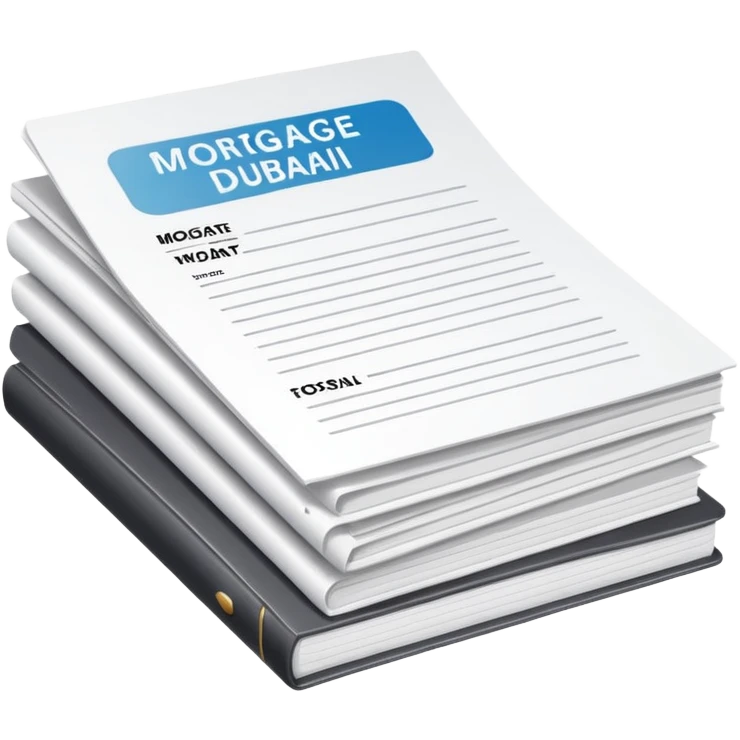 Documents for a mortgage in Dubai emoji