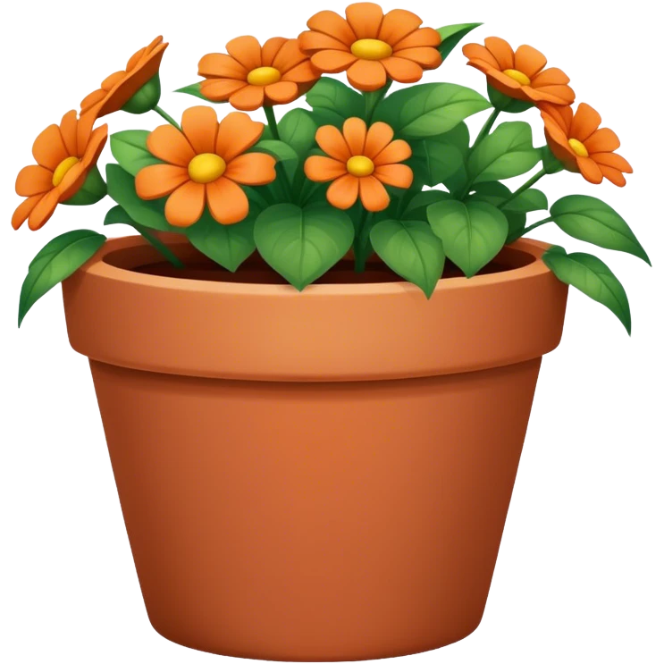 empty flower pot emoji