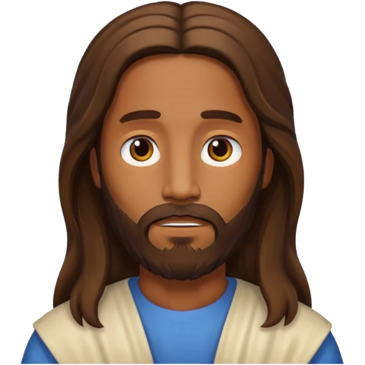 Brown Jesus emoji
