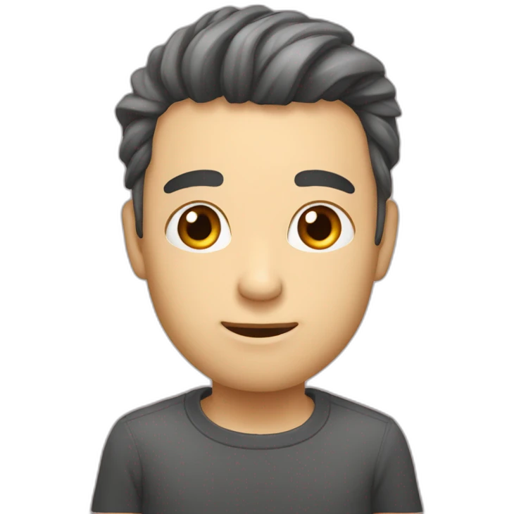 Поцелуй с рукой emoji