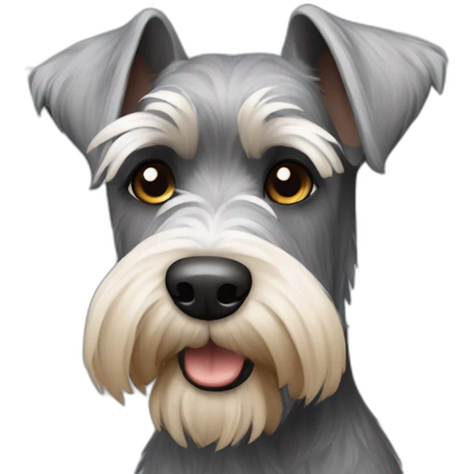 Schnauzer emoji