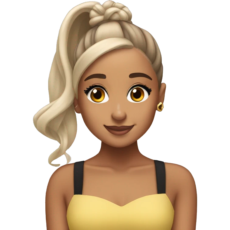 make Ariana Grande emoji
