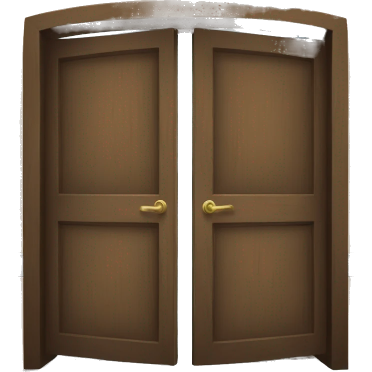 Brune door open emoji