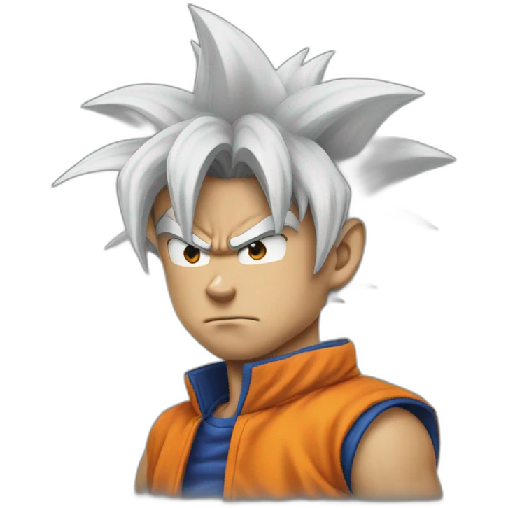 Gangster Goku emoji