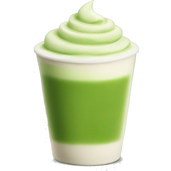Matcha latte  emoji