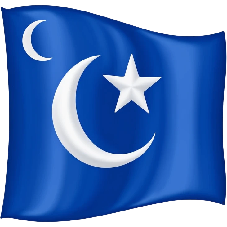 Gokturk flag emoji copy emoji