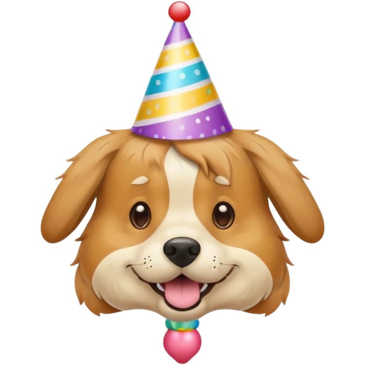 dog birthday emoji