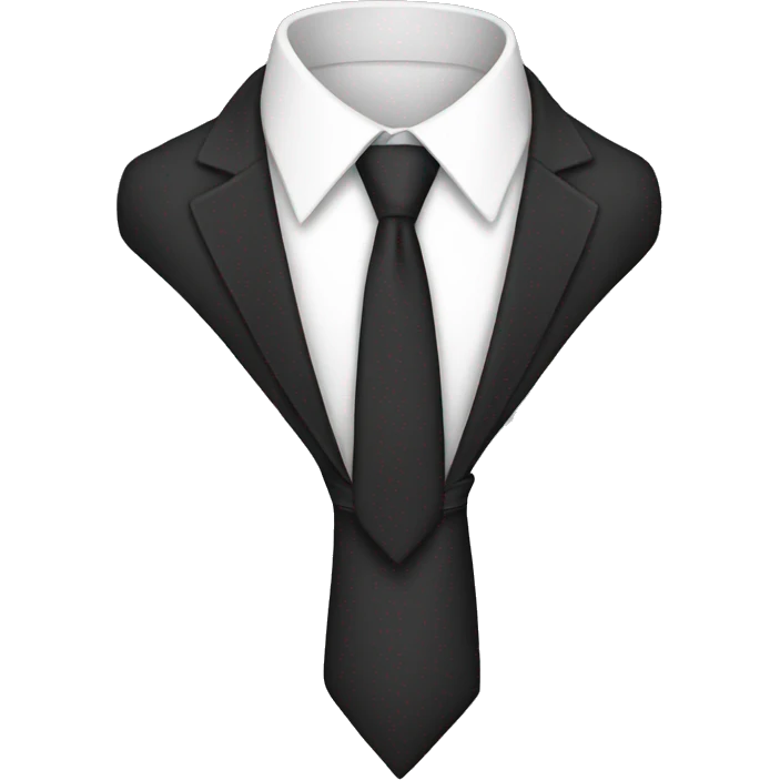 Tie with suit  emoji