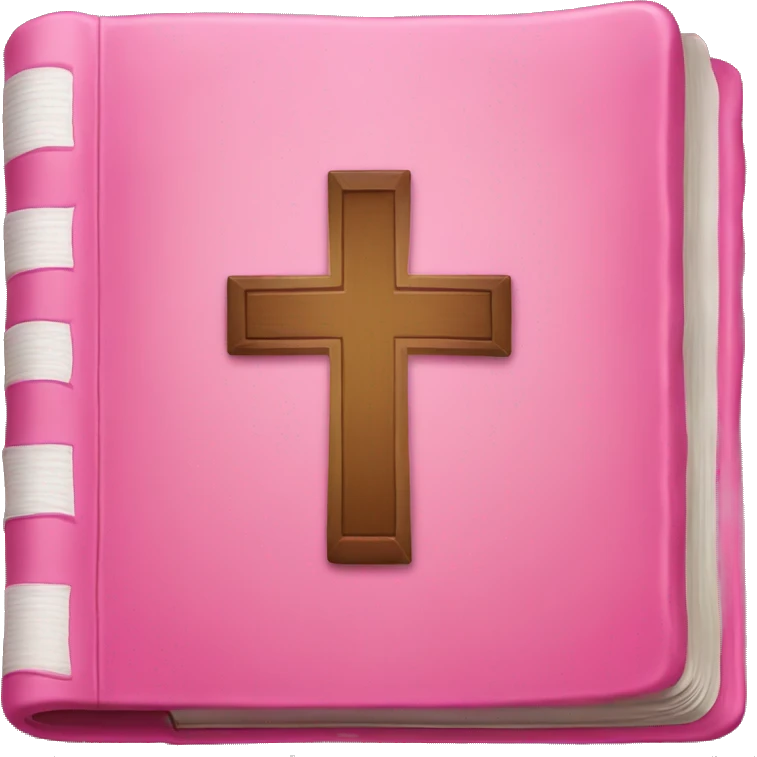 Pink Bible  emoji