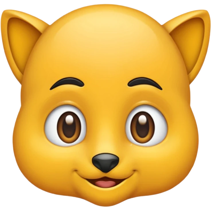خرگوش کیوت با پاپیون  emoji