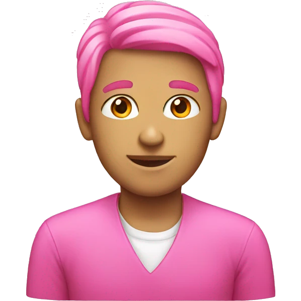 Pink iphone  emoji