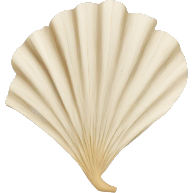 Beige Palm leaf gingko  emoji