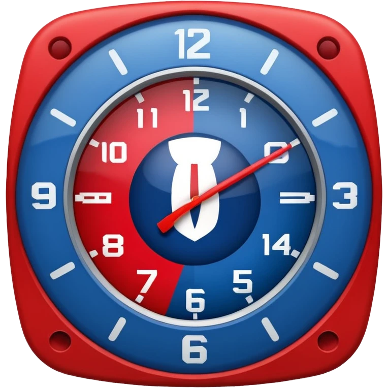 timer nfl blue (#00A3E0) and red (#F9423A) emoji