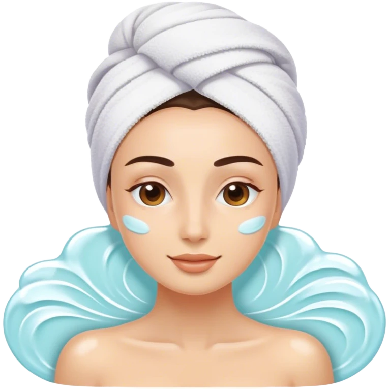 Spa day facial emoji