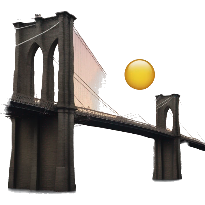 Brooklyn Bridge emoji