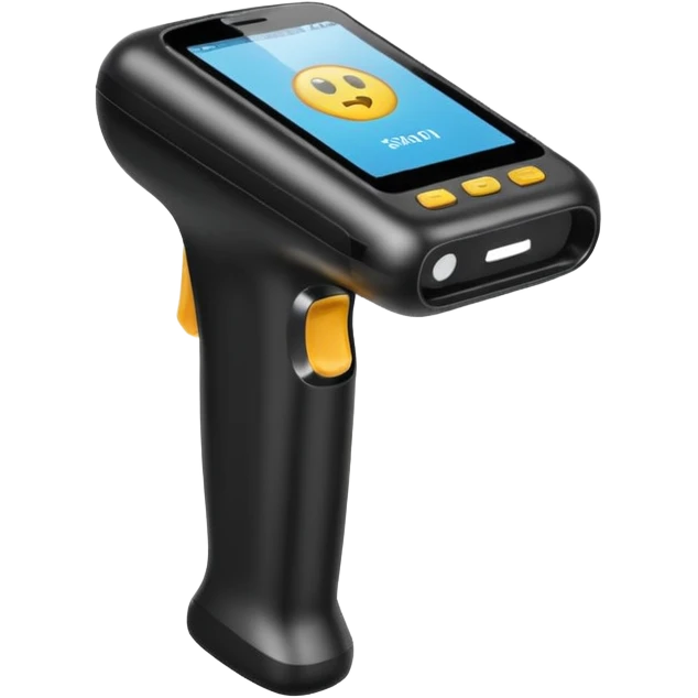 Hand-held scanner  emoji