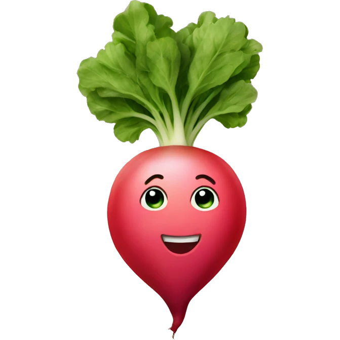 radish emoji emoji