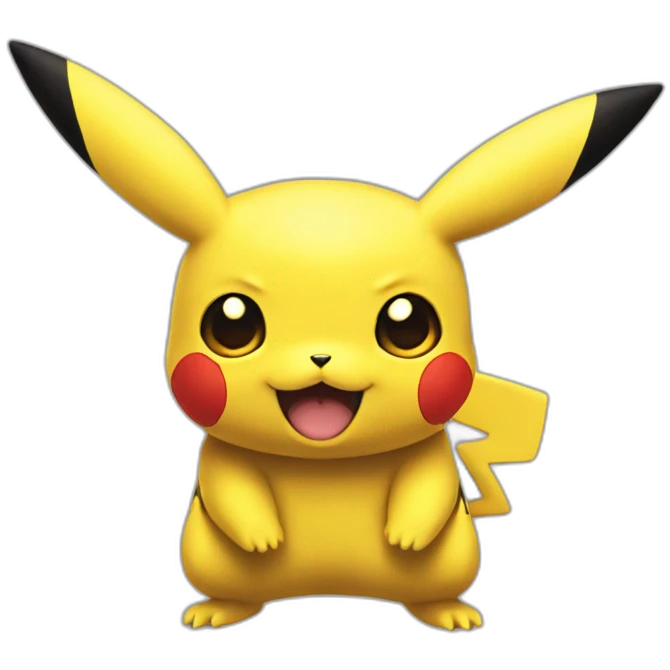 Pikachu mécha emoji