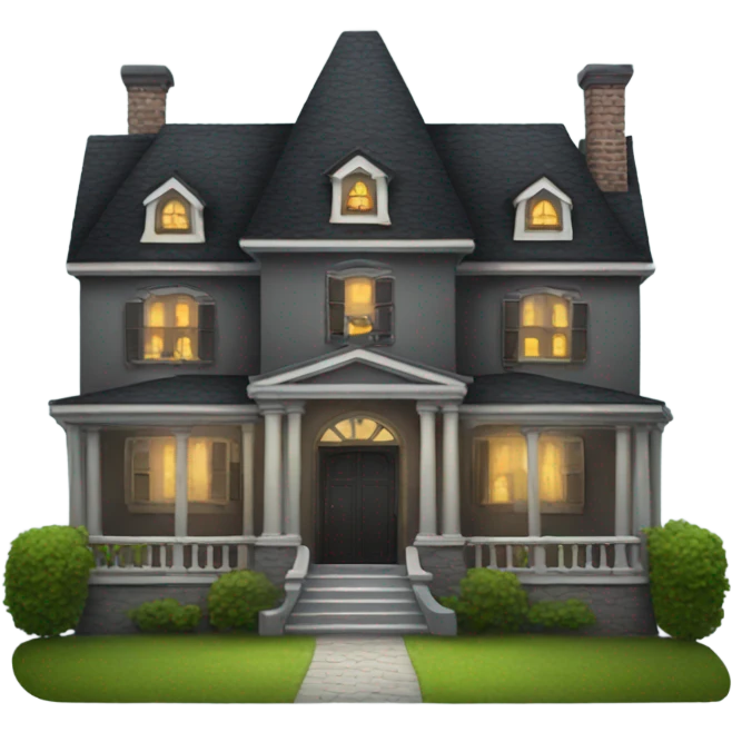 Big dark ref mansion  emoji