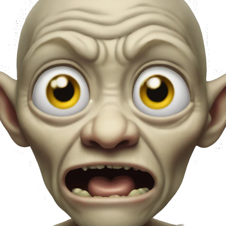 Gollum emoji