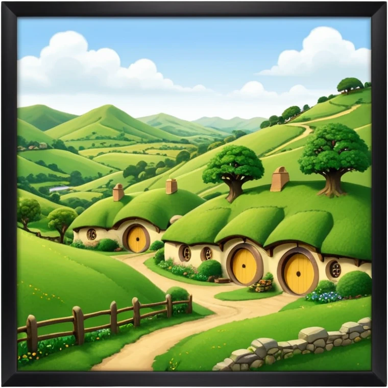 Middle-earth Shire TV emoji