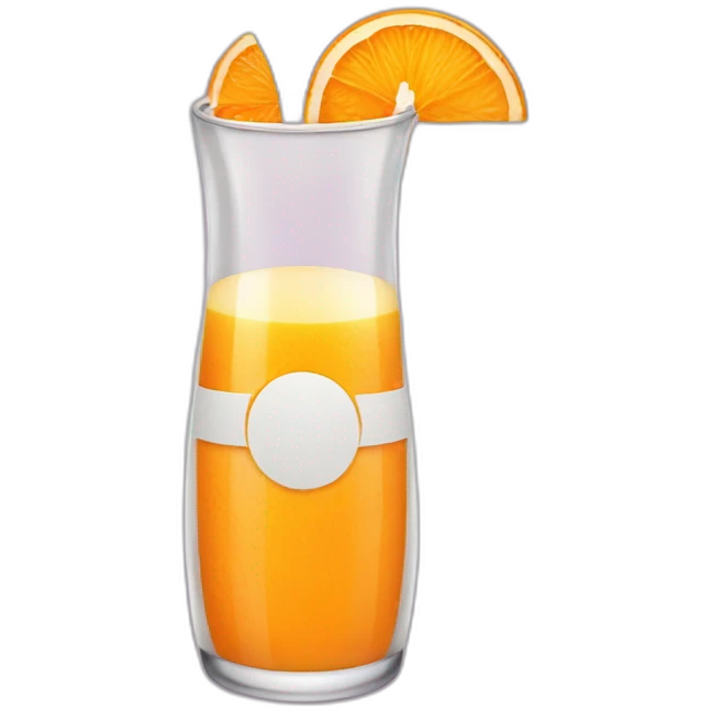 orange juice emoji
