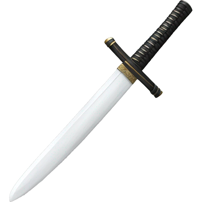 White katana emoji