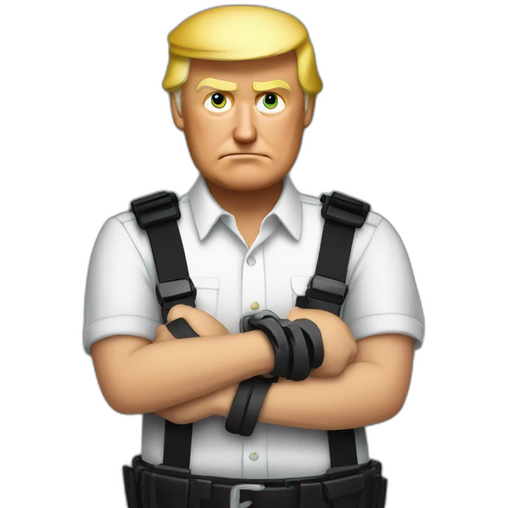 trump-in-handcuffs emoji