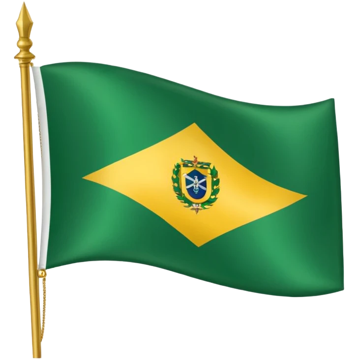 Crie um emoji da bandeira do Imperio do brasil emoji
